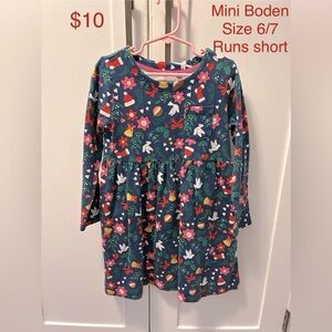 Mini Boden Holiday Dress